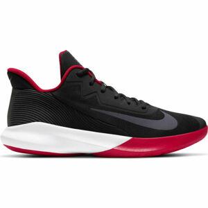 Nike PRECISION IV Pánská basketbalová obuv, černá, velikost 44.5