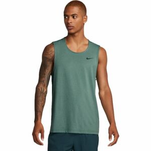 Nike READY Pánské tílko, zelená, velikost