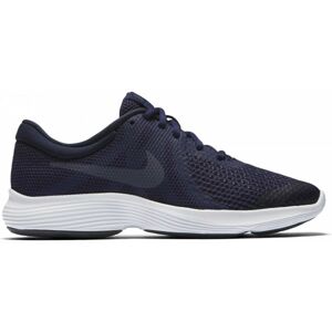 Nike REVOLUTION 4 GS Dětská běžecká bota, tmavě modrá, velikost 36