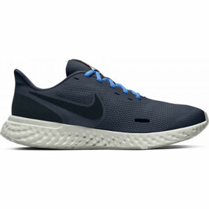 Nike REVOLUTION 5 Pánská běžecká obuv, tmavě modrá, velikost 41