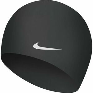 Nike SOLID SILICONE bílá NS - Plavecká čepice