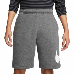 Nike SPORTSWEAR CLUB Pánské šortky, šedá, velikost M