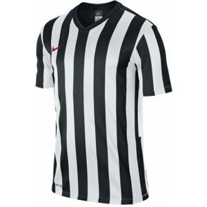 Nike STRIPED DIVISION JERSEY černá XL - Pánský fotbalový dres