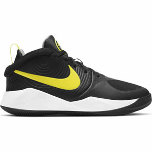 Nike TEAM HUSTLE D9 Dětská basketbalová obuv, černá, velikost 39
