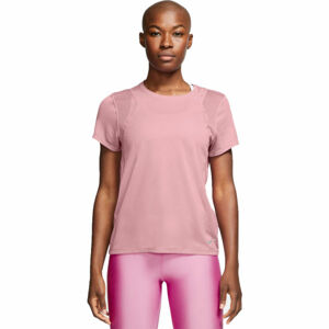 Nike RUN TOP SS W Dámské běžecké tričko, růžová, velikost S
