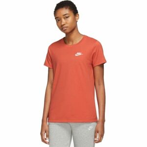 Nike NSW CLUB TEE W Dámské tričko, oranžová, velikost L