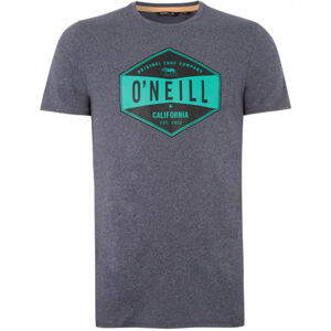 O'Neill PM SURF COMPANY HYBRID T-SHIRT Pánské tričko, Šedá,Zelená, velikost