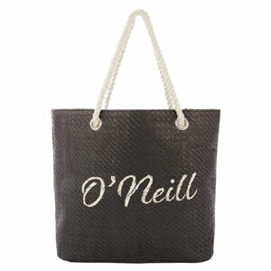 O'Neill BW BEACH BAG STRAW Dámská plážová taška, tmavě šedá, veľkosť UNI