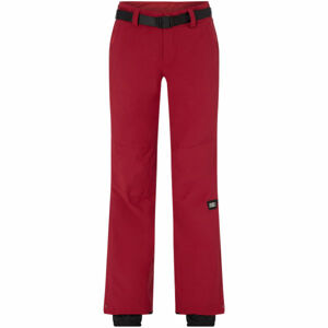 O'Neill PW STAR PANTS Dámské lyžařské/snowboardové kalhoty, Vínová, velikost XL