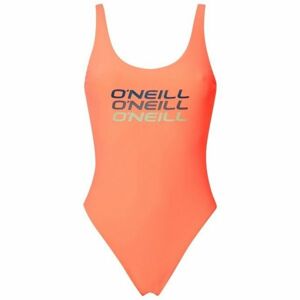 O'Neill PW LOGO TRIPPLE SWIMSUIT oranžová 36 - Dámské jednodílné plavky
