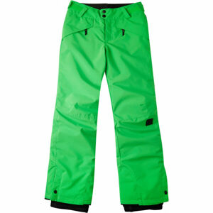 O'Neill ANVIL Chlapecké snowboardové/lyžařské kalhoty, zelená, veľkosť 170