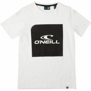 O'Neill CUBE SS T-SHIRT Chlapecké tričko, Bílá,Černá, velikost 140