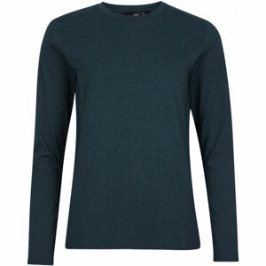 O'Neill ESSENTIAL CREW LS T-SHIRT Dámské triko s dlouhým rukávem, modrá, velikost XS