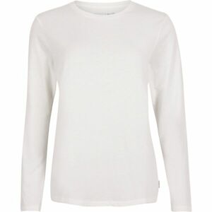 O'Neill ESSENTIAL T-SHIRT L/SLV Dámské tričko s dlouhým rukávem, bílá, velikost L
