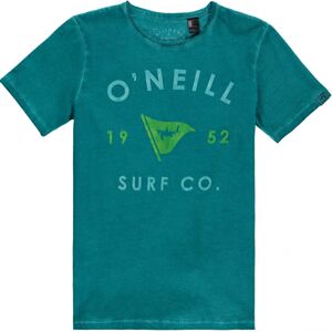 O'Neill LB SHARK ATTACK T-SHIRT zelená 128 - Chlapecké tričko