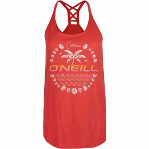 O'Neill LW BEACH ANGEL TANK TOP Dámské tílko, červená, velikost S
