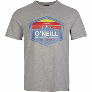 O'Neill MTN HORIZON SS T-SHIRT Pánské tričko, šedá, velikost L