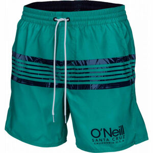 O'Neill PM CALI STRIPE SHORTS tmavě zelená XL - Pánské šortky do vody