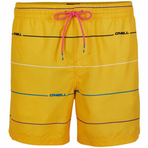 O'Neill PM CONTOURZ SHORTS Pánské šortky do vody, žlutá, velikost S