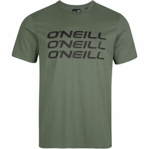 O'Neill TRIPLE STACK SS T-SHIRT Pánské tričko, Zelená,Černá, velikost