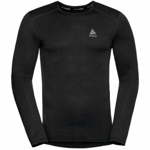 Odlo BL TOP CREW NECK L/S ACTIVE THERMIC Pánské funkční tričko, černá, velikost M