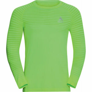 Odlo ESSENTIAL SEAMLESS LS Pánské tričko s dlouhým rukávem, zelená, veľkosť XL