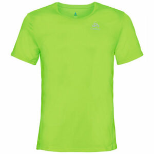 Odlo T-SHIRT S/S CREW NECK ELEMENT LIGHT Pánské tričko, světle zelená, velikost M