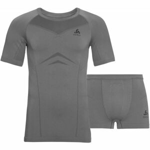 Odlo UNDERWEAR SET PERFORMANCE EVOLUTION Set sportovního prádla, šedá, velikost M