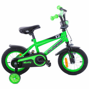Olpran MATTY 12 Dětské kolo, zelená, velikost 12" (90 - 110 cm)
