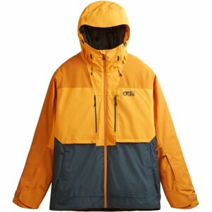 Picture OBJECT Pánská zimní bunda, oranžová, veľkosť M