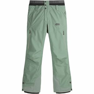 Picture OBJECT Pánské zimní kalhoty, světle zelená, veľkosť XXL