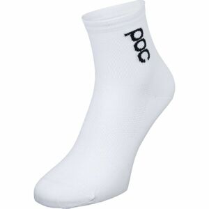 POC ESSENTIAL ROAD LT Sportovní ponožky, bílá, velikost