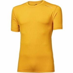 Progress CC TKR Pánské funkční triko s krátkým rukávem, žlutá, velikost XL