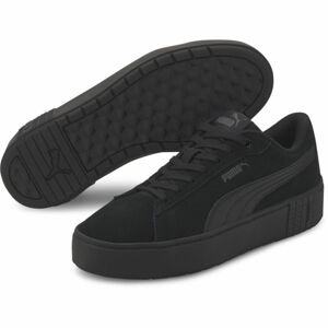Puma SMASH PLATFORM V2 SD Dámské volnočasové boty, Černá, velikost 5