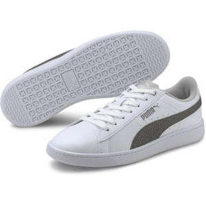 Puma VIKKY V2 METALIC Dámské volnočasové boty, bílá, velikost 41