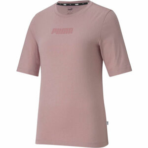 Puma MODERN BASICS TEE Dámské triko, růžová, velikost L