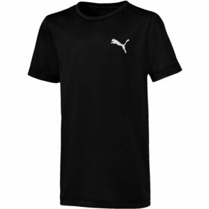 Puma ACTIVE TEE Chlapecké triko, černá, veľkosť 128