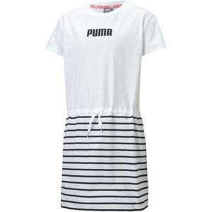 Puma ALPHA DRESS Dívčí sportovní šaty, bílá, veľkosť 164