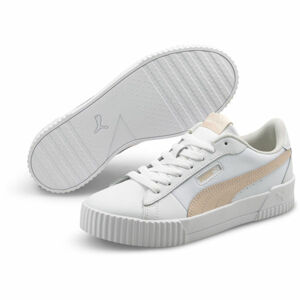 Puma CARINA CREW Dámské volnočasové boty, Bílá, velikost 6.5
