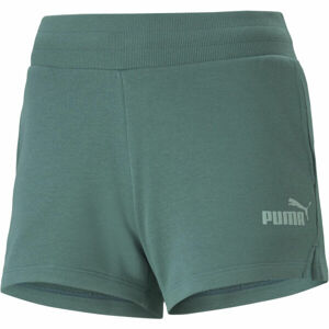 Puma ESS 4 SWEAT SHORTS Dámské šortky, zelená, velikost XL