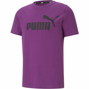 Puma ESSENTIALSTEE Pánské triko, fialová, veľkosť S