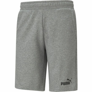 Puma ESSENTIALS SHORTS 10 Pánské sportovní šortky, šedá, veľkosť XXXL