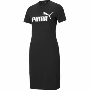 Puma ESS SLIM TEE DRESS Dámské šaty, černá, velikost S