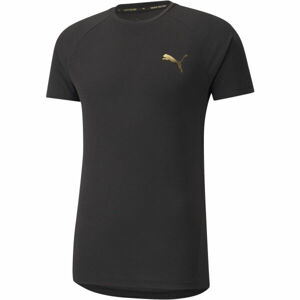 Puma EVOSTRIPE TEE Pánské tričko, béžová, velikost XL