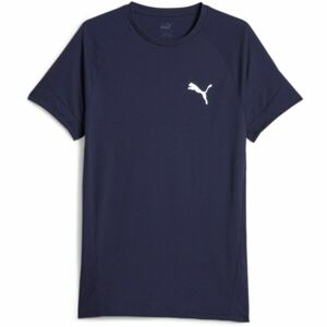 Puma EVOSTRIPE TEE Pánské tričko, modrá, velikost XXL