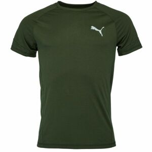 Puma EVOSTRIPE Pánské tričko, zelená, velikost XS