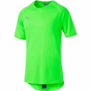 Puma FTBLNXT SHIRT světle zelená S - Pánské sportovní triko