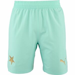Puma SKS Shorts Promo Pánské fotbalové šortky, tyrkysová, velikost L