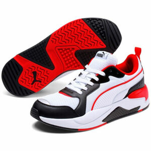 Puma X-RAY Pánské volnočasové boty, Bílá,Černá,Červená, velikost 7