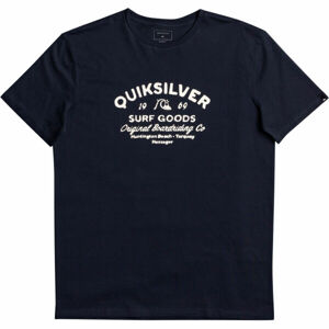 Quiksilver CLOSED CAPTION SS Pánské triko, tmavě modrá, velikost M